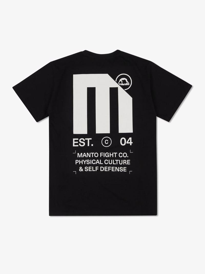 MANTO ULTRA tshirt- black